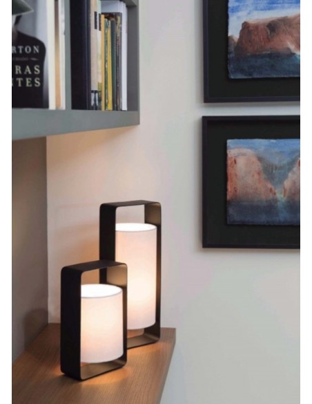 Lámpara Sobremesa Acero