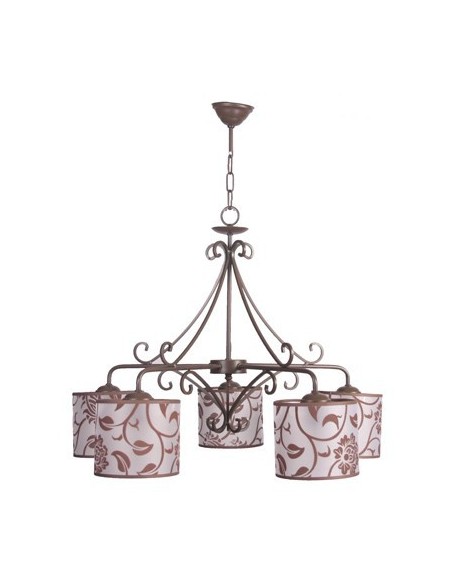 Lámparas de Forja Marrón Óxido