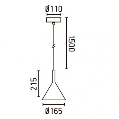 Lámpara Colgante Blanca Led Comprar