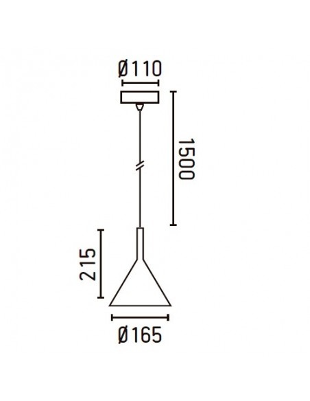 Lámpara Colgante Blanca Led Comprar