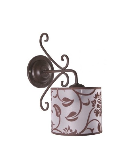 Apliques Forja con Pantalla