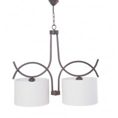 Lámpara Pantalla Color Crema