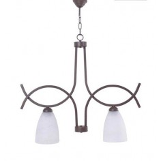 Lámpara de Forja de 2 Luces