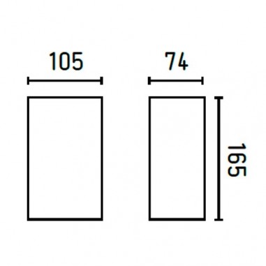 Apliques Exterior Luz Orientable