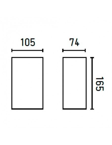 Apliques Exterior Luz Orientable