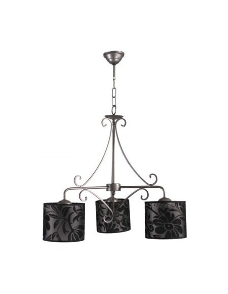 Lámparas Forja Plata