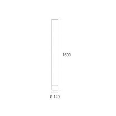 Lámpara Pie de Policarbonato