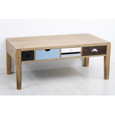 Mesa de Centro con Cajones...