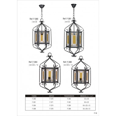 Faroles Forja Artística