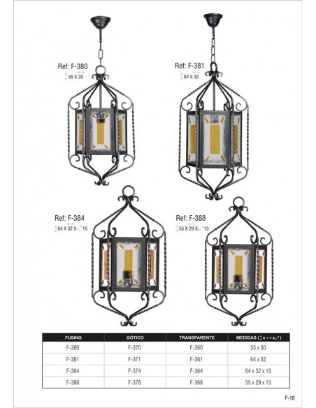 Faroles Forja Artística
