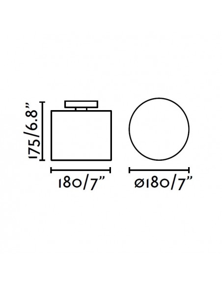 Plafón Interior Oro