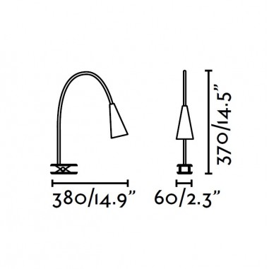 Flexo Pinza Silicona