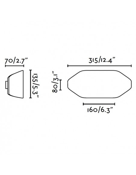 Apliques Exterior Negros Luz Indirecta