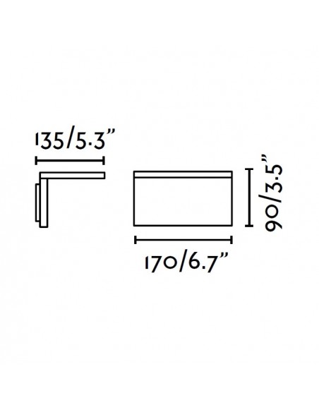 Aplique Led Forma Ele