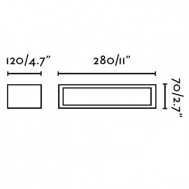 Luz Exterior de Aluminio Inyectado