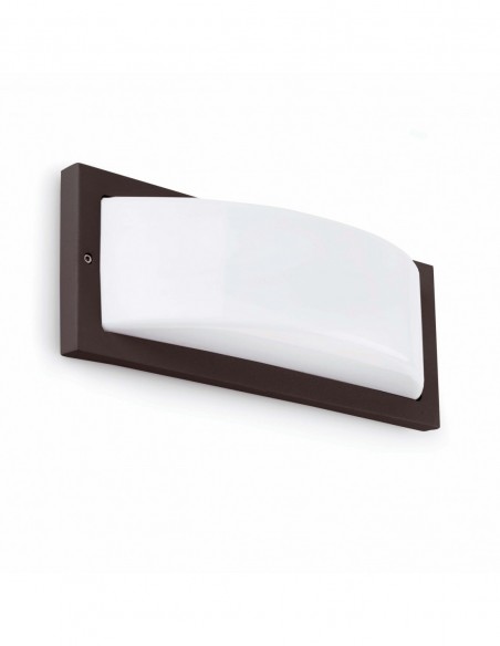 Luz Exterior de Aluminio Inyectado y Policarbonato Opal