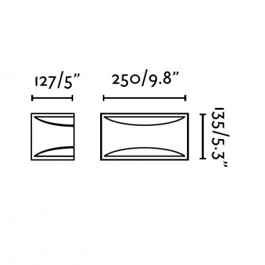 Aplique para Fachada Ligero