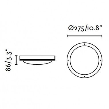 Comprar Plafón Apto para Exterior