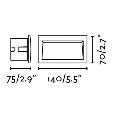 Luces Escalones Chalet Led