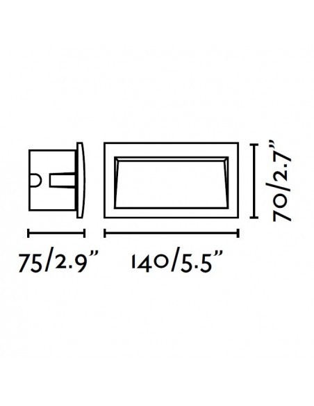 Luces Escalones Chalet Led