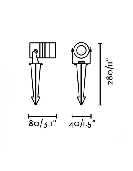 Iluminación Suelo Jardín