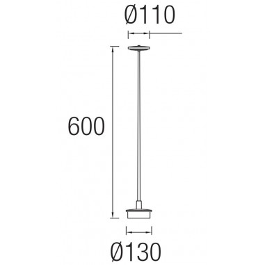 Lámpara de Pie de Exterior Led