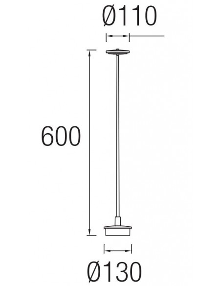 Lámpara de Pie de Exterior Led