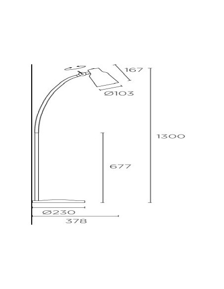 Luminaria de Suelo Vintage