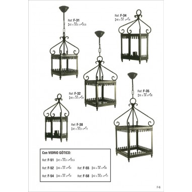 Apliques de Pared de Forja