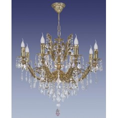 Chalet Lámpara de Bronce