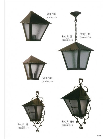 Medio Farol de Pared