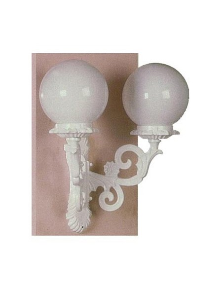 Apliques Exterior con Bola