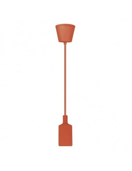 Cable Eléctrico y Portalámparas Naranja