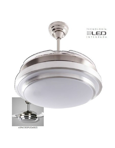 Ventilador de Techo con Aspas Desplegables. Envío rápido
