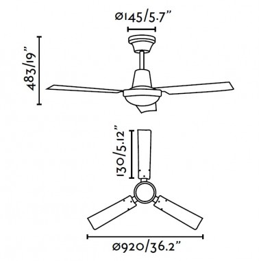Ventiladores sin Luz Online