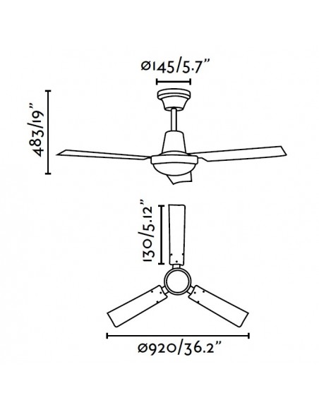 Ventiladores sin Luz Online