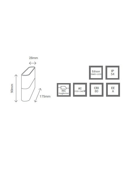 Apliques para Jardín Led