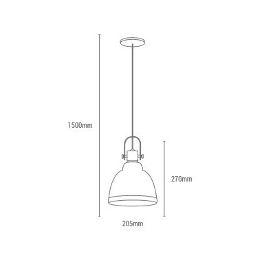 Lámparas Exterior Negro Interior Dorado