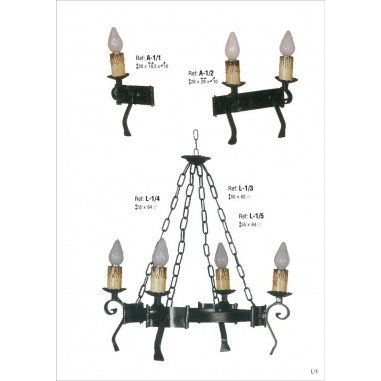 Lámparas Pared Rústicas