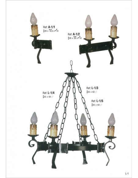 Lámparas Pared Rústicas