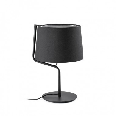 Sobremesa con Pantalla de Tela disponible en Blanco y Negro