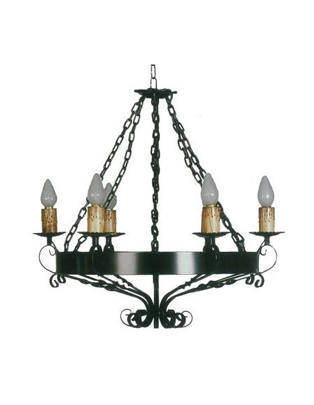 Lámparas de Techo de Forja