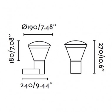 Apliques Policarbonato