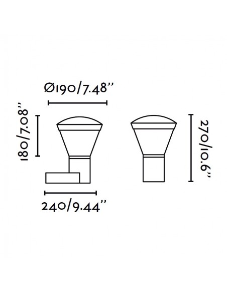 Apliques Policarbonato