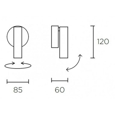 Plafón o Aplique de Led