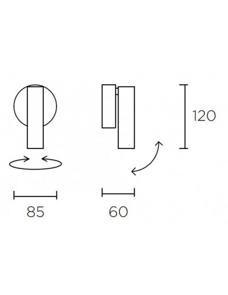 Plafón o Aplique de Led