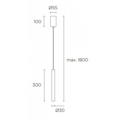 Lámpara Colgante de Led On Line