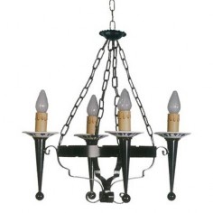 Lámparas Rústicas con Cerámica