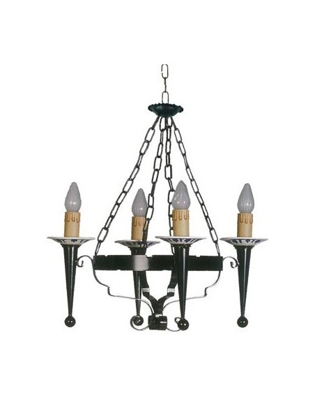 Lámparas Rústicas con Cerámica