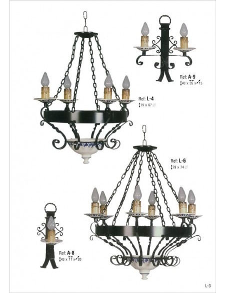 Comprar Apliques Rústicos